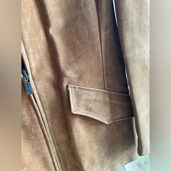 Vintage Etro Milano Leather Bomber Jacket - Picture 4 of 12